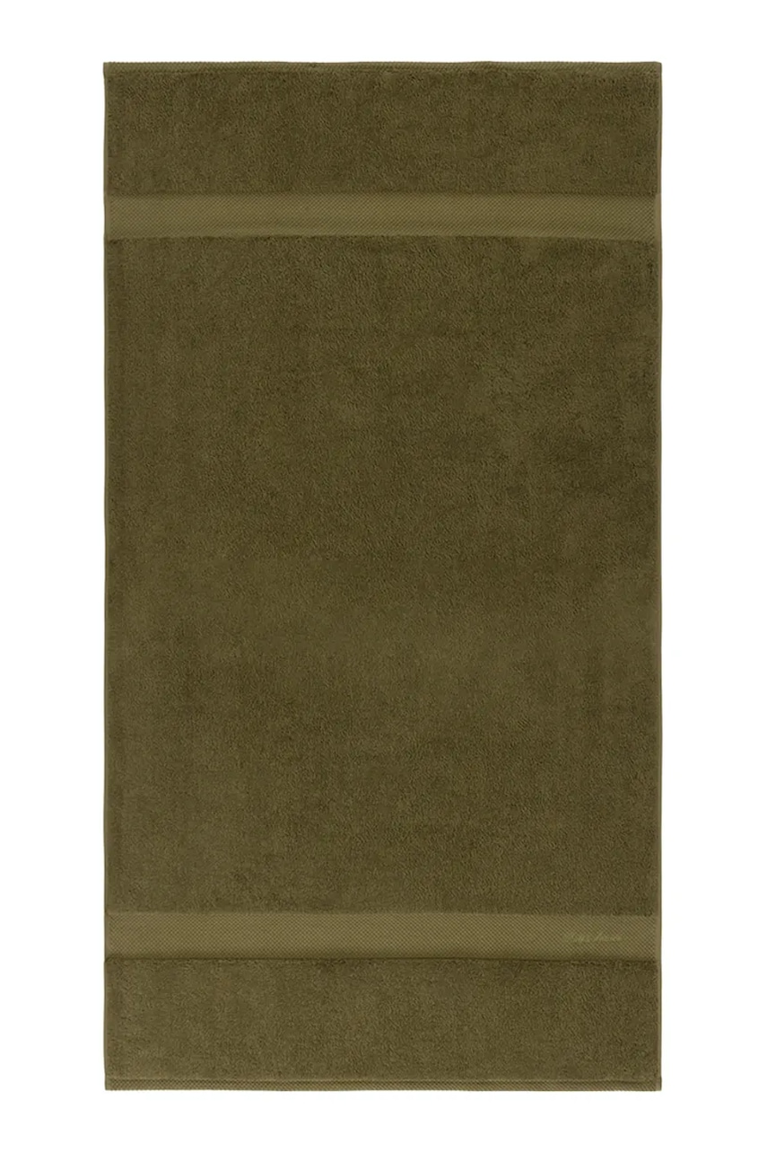 Stredný bavlnený uterák Ralph Lauren DULANEY Olive 75 x 137 cm