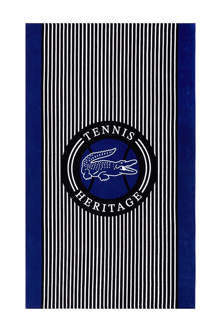 Lacoste veliki ručnik od pamuka LACE Bleu 100 x 170 cm