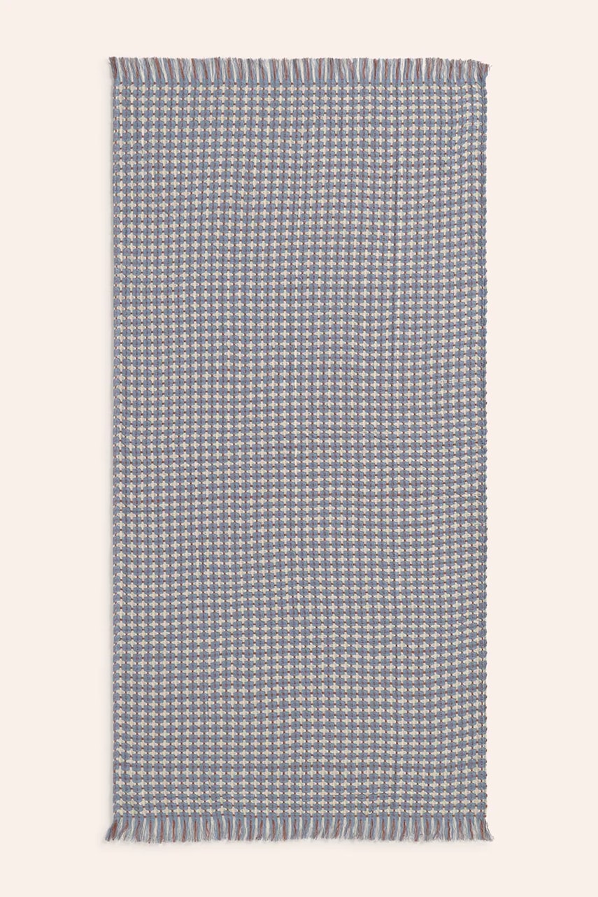 Calma House μεγάλη πετσέτα βαμβακερή 100 x 180 cm JAN100AZU μπλε ONE SIZE