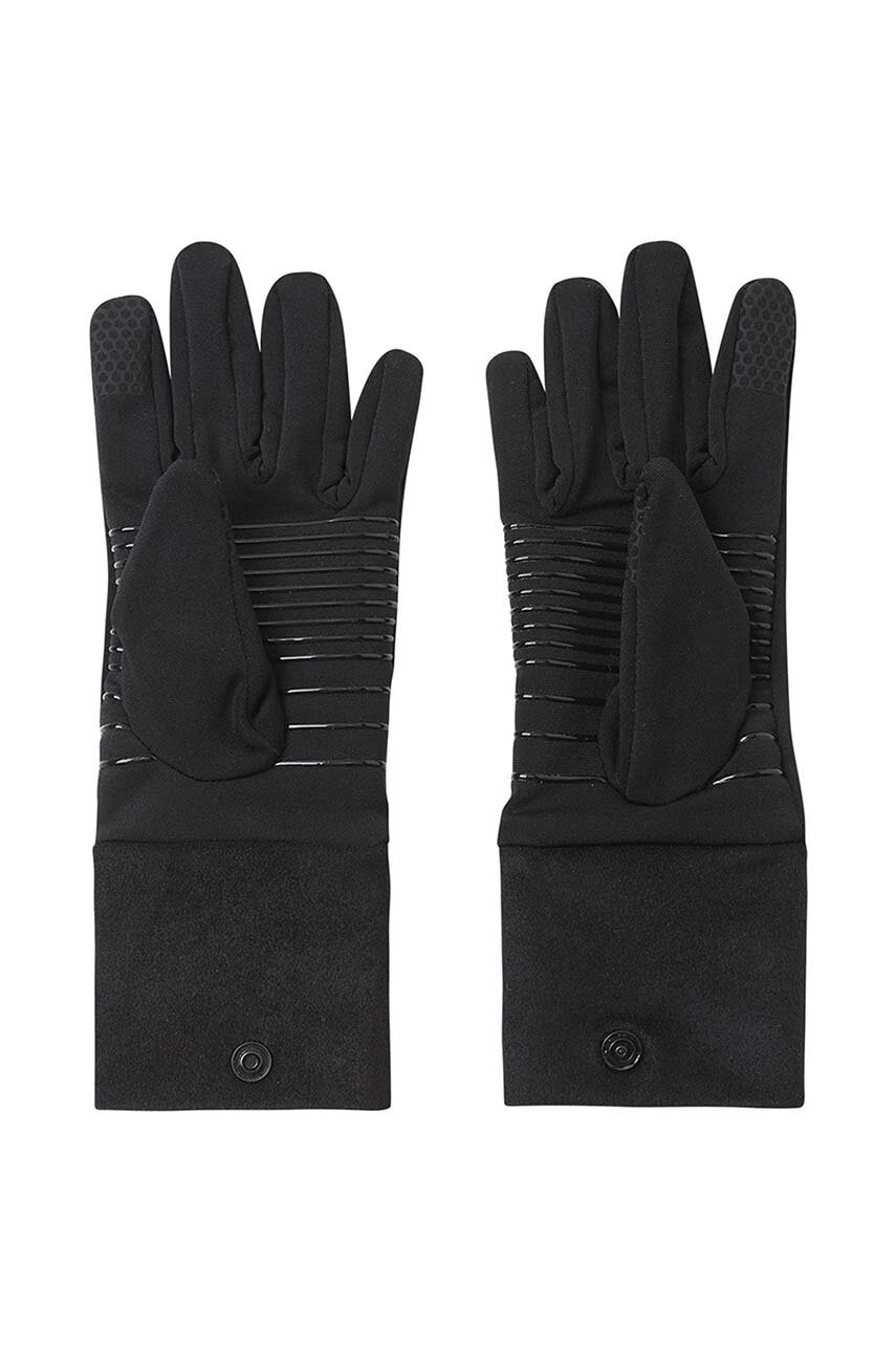 Дитячі рукавички Reima Loisto колір чорний