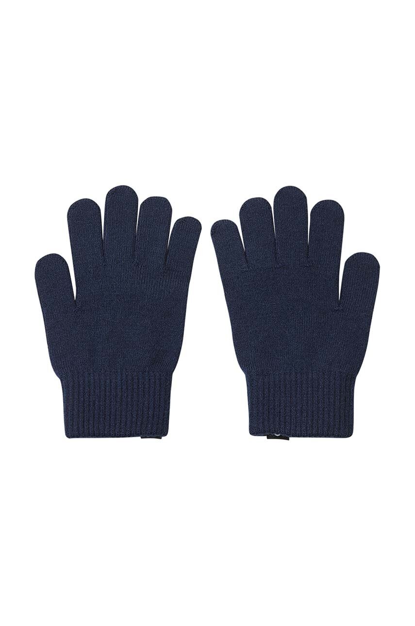 Дитячі вовняні рукавички Reima Sormin колір синій 5300052C