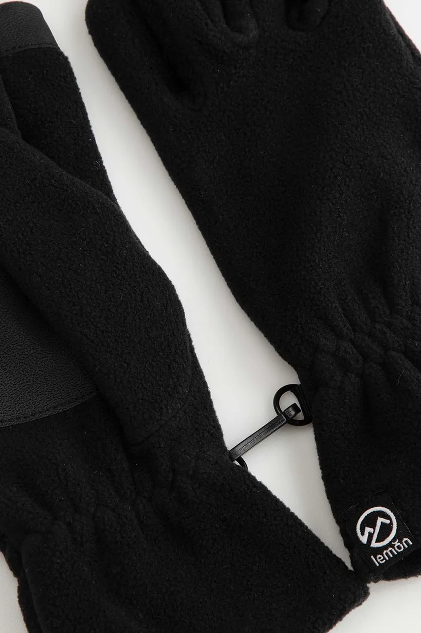 Дитячі рукавички Lemon Explore колір чорний ACCESSORIES WINTER UNISEX