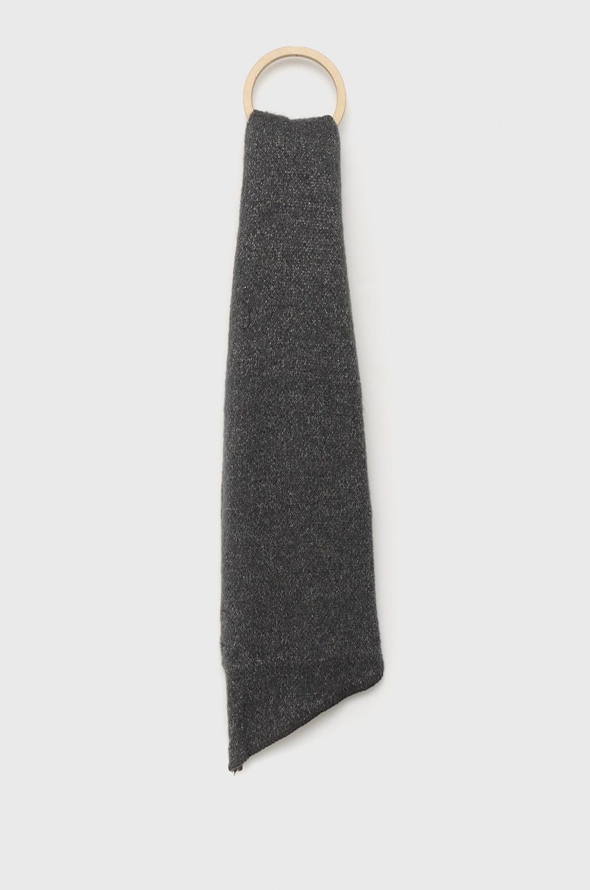 Pieces fular femei, culoarea gri