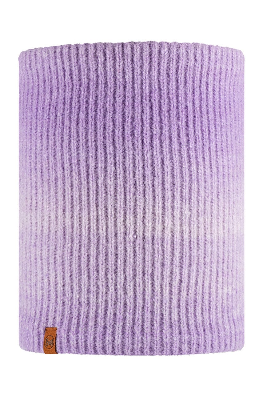 Buff fular impletit femei, culoarea violet, neted