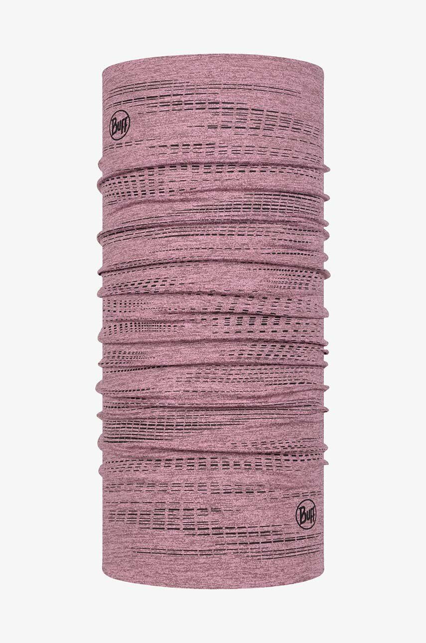 E-shop Nákrčník Buff dámský, růžová barva, vzorovaný