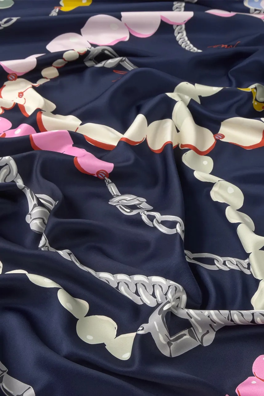 Платок Tous TEXTIL цвет оранжевый узор 2002303609 Платок Tous TEXTIL цвет оранжевый узор 2002303609
