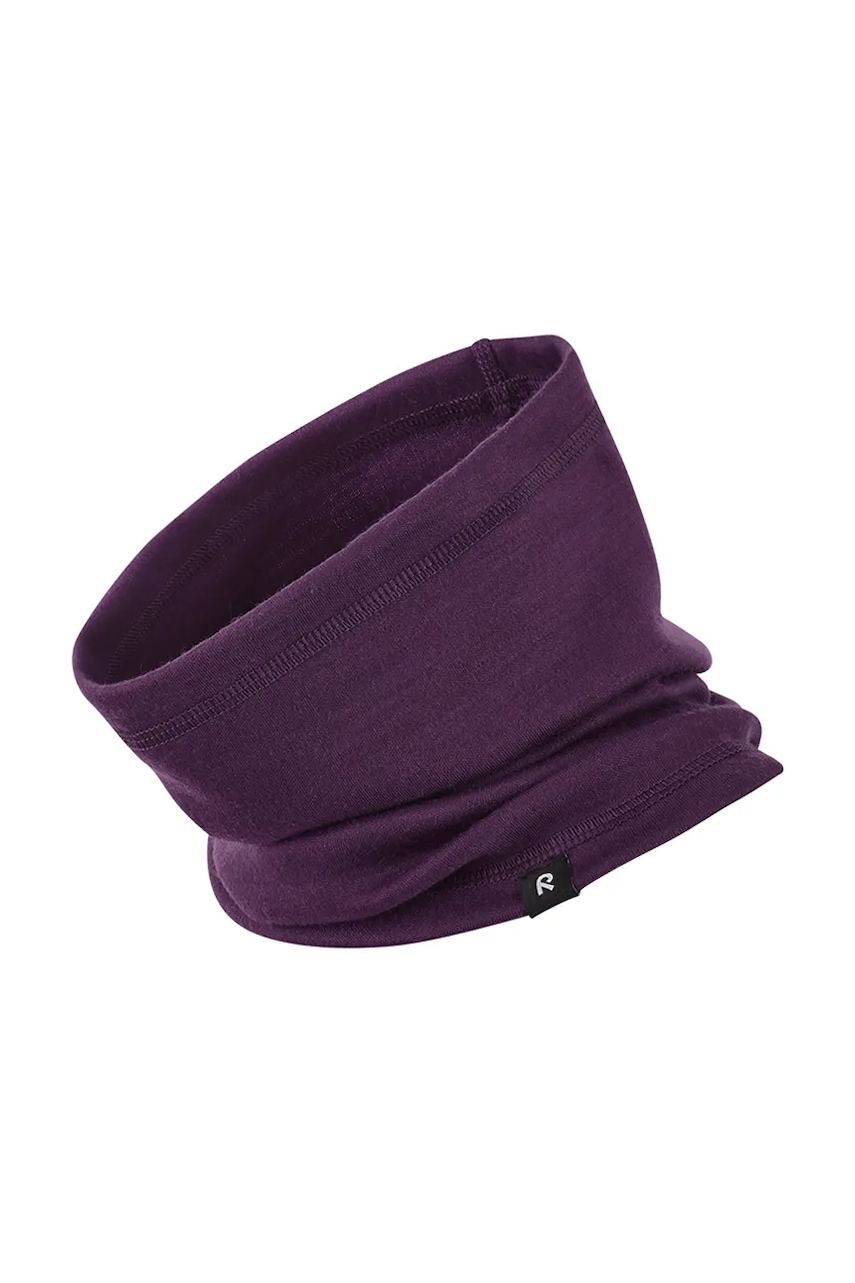 Reima fular din lână pentru copii Aarni culoarea violet, uni, 5300015C