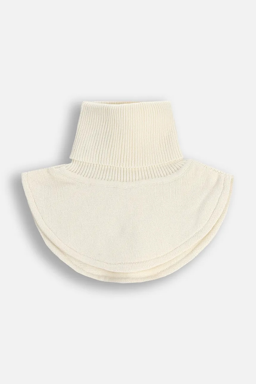 Coccodrillo fular circular copii culoarea bej, uni, BASIC ACCESSORIES