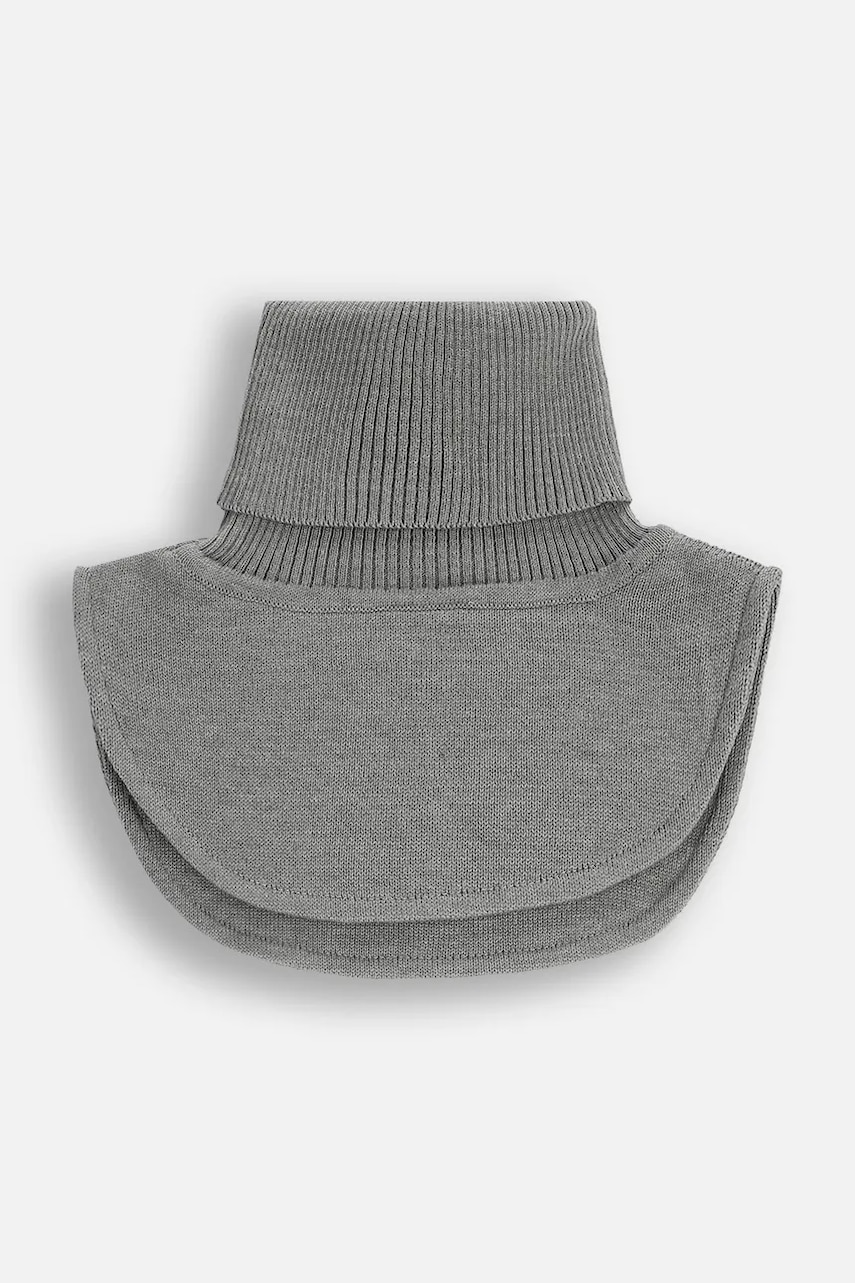 Coccodrillo fular circular copii culoarea gri, uni, BASIC ACCESSORIES