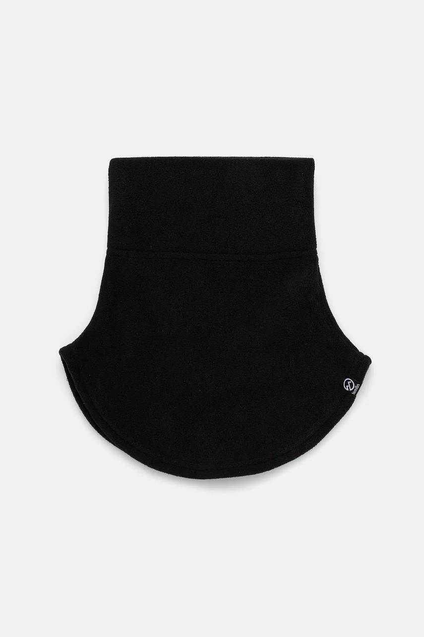 Lemon Explore fular circular copii culoarea negru, uni, ACCESSORIES WINTER UNISEX