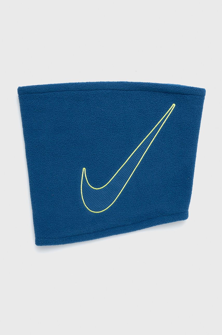 Nákrčník Nike hladký - modrá -  100% Polyester