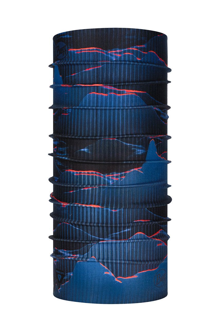 Buff fular impletit Thermonet S-Wave culoarea albastru marin, modelator answear.ro imagine noua