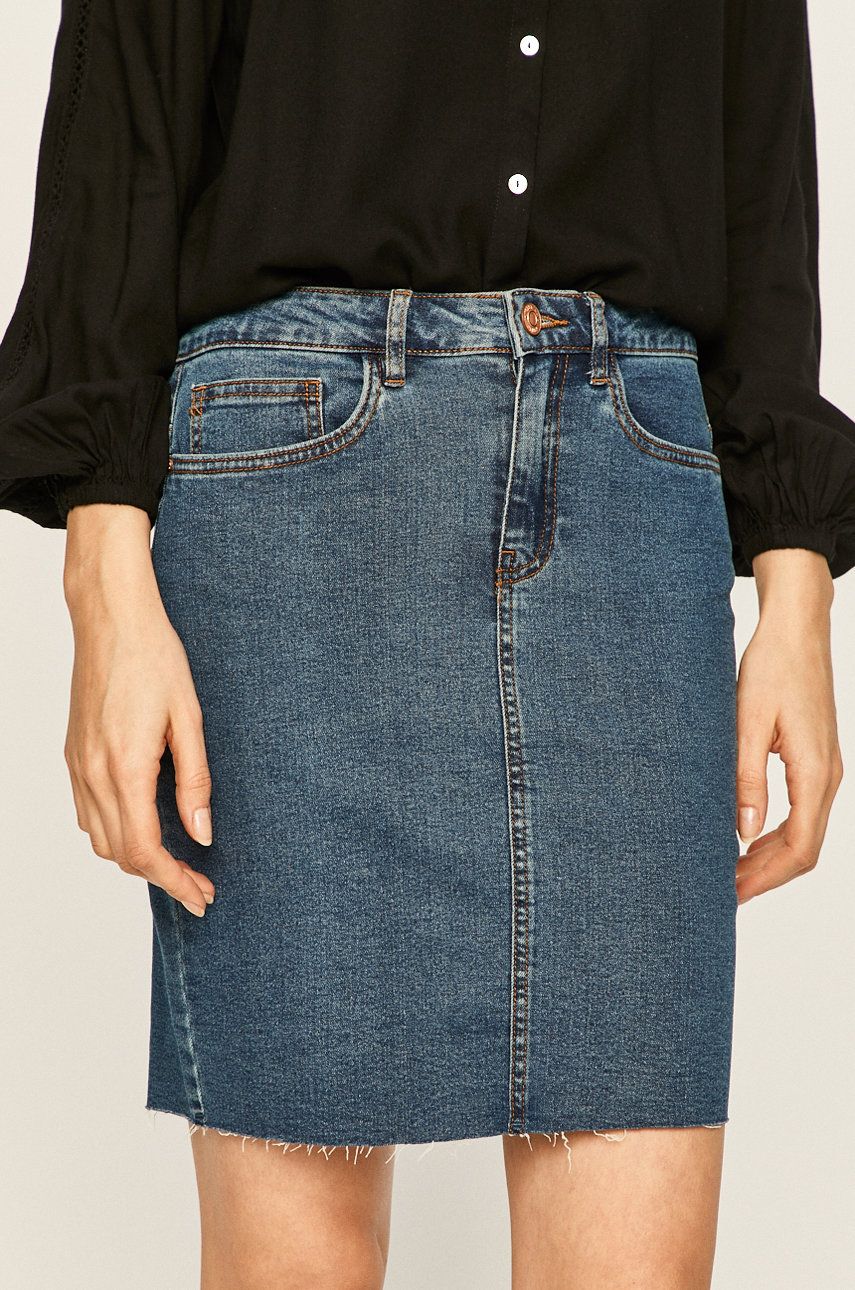 Noisy May – Fusta jeans answear.ro imagine noua