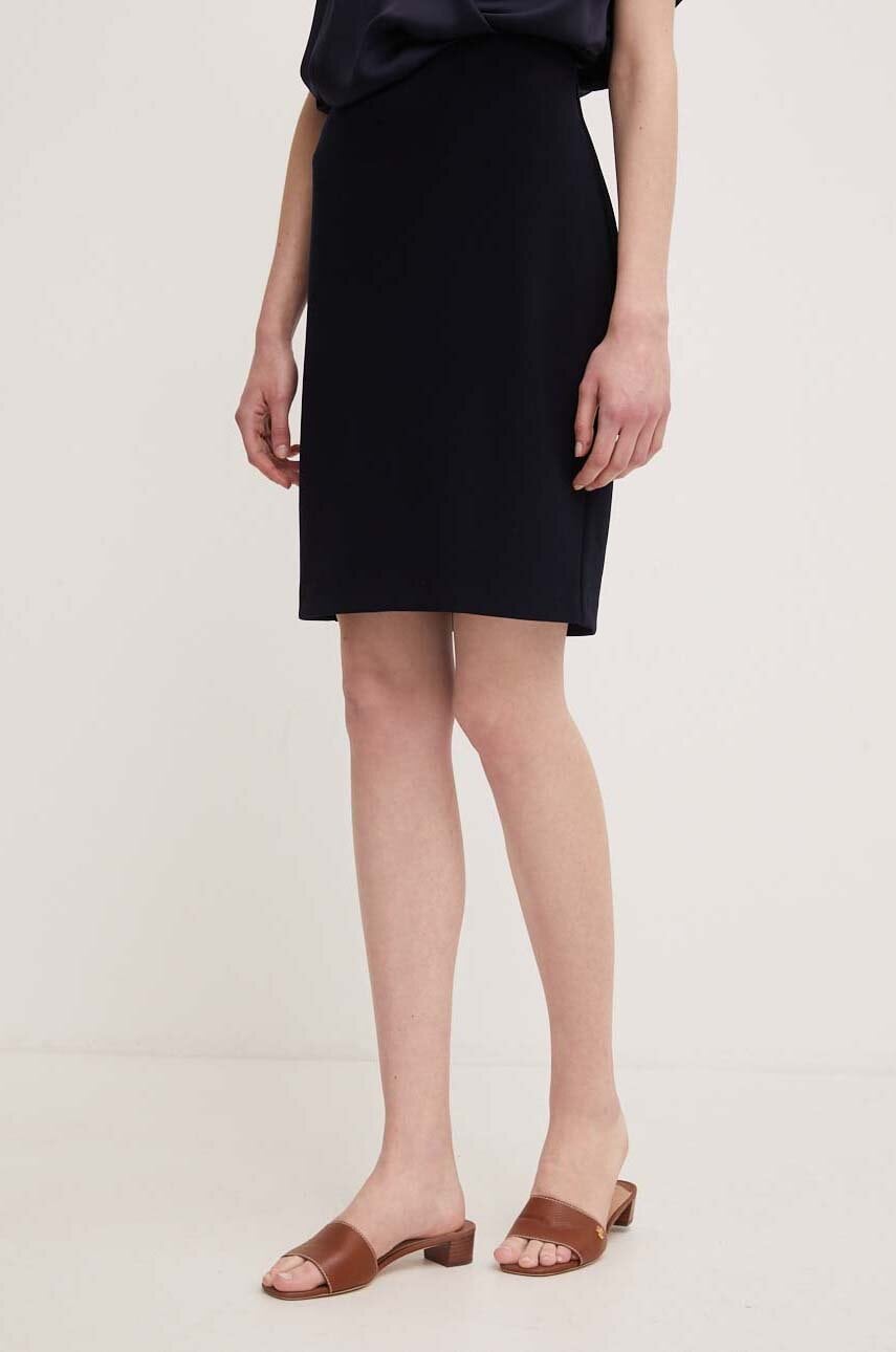 Joseph Ribkoff fusta culoarea albastru marin, mini, drept, 153071 Joseph Ribkoff fusta culoarea albastru marin, mini, drept, 153071