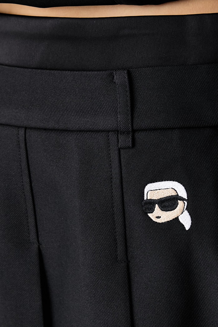 Karl Lagerfeld Karl Lagerfeld πλισέ φούστα IKON - 4