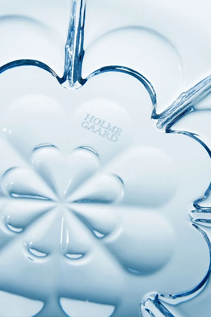 Μπολ Holmegaard Lily χρώμα: μπλε φωτογραφία