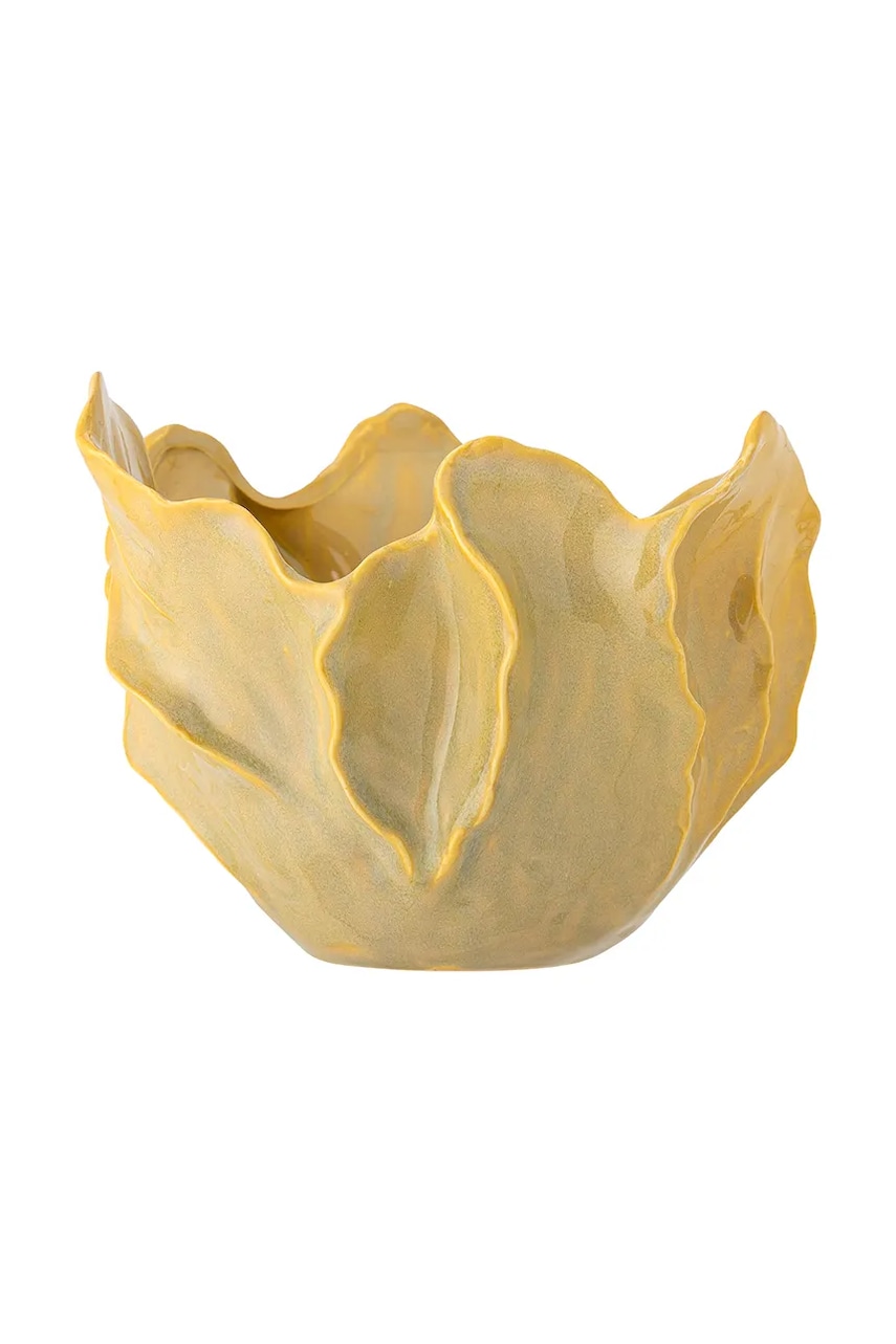 Bloomingville bol decorativ Bastien culoarea galben Bloomingville bol decorativ Bastien culoarea galben