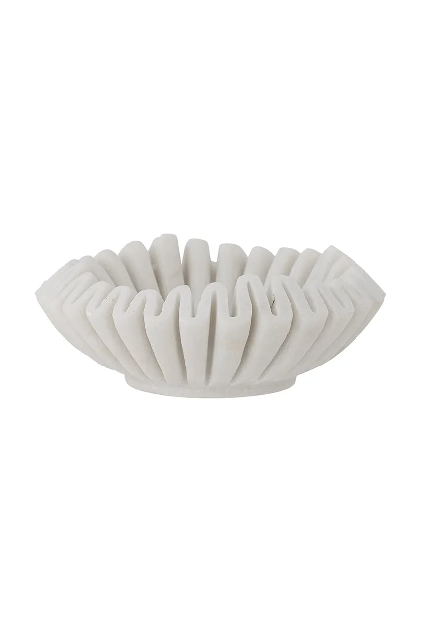Bloomingville bol decorativ Harmonia culoarea alb