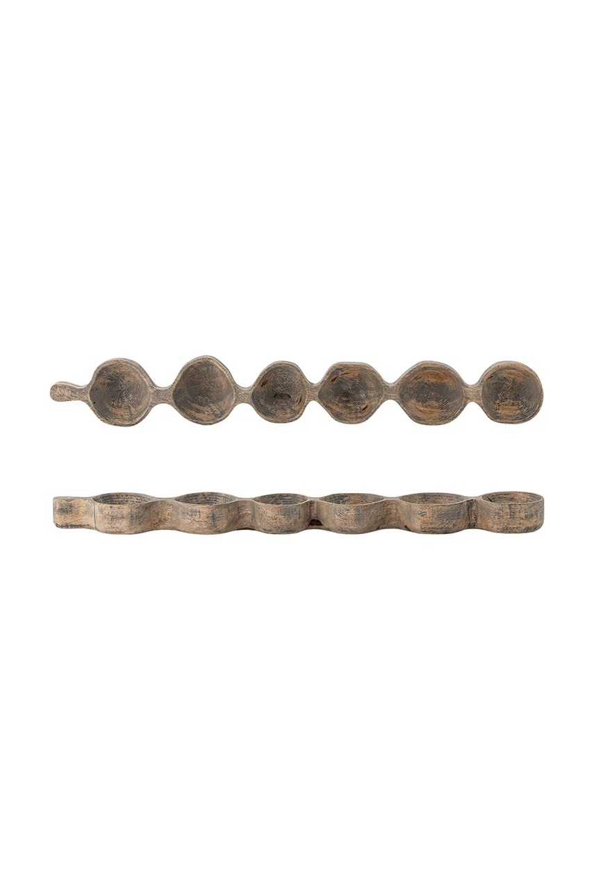 Bloomingville tavă decorativă Marcelle 60 x 3,5 x 8 cm culoarea maro