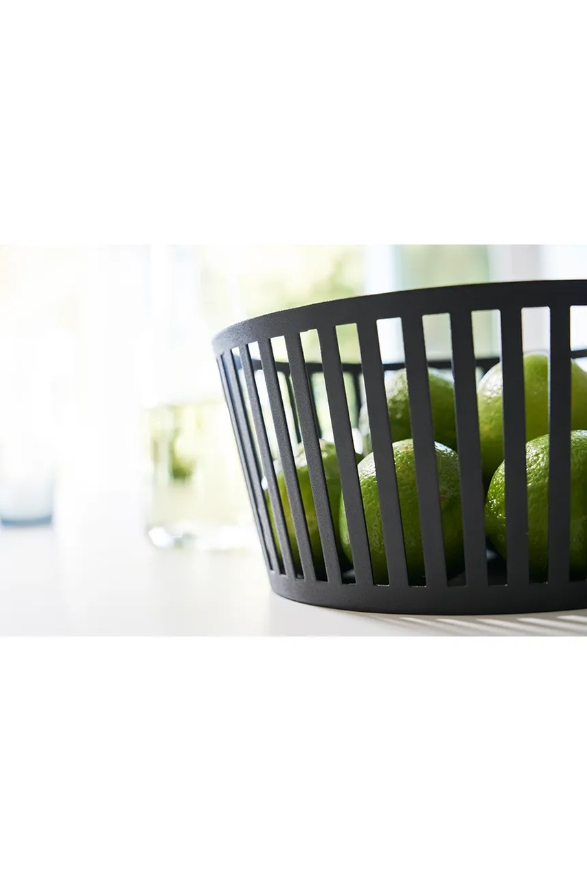 Καλάθι φρούτων Yamazaki Tower χρώμα: μαύρο φωτογραφία