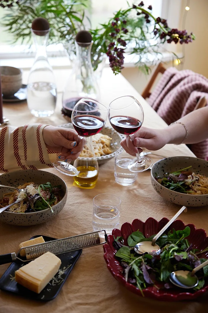 Γαβάθα Sagaform Dagny χρώμα: μπορντό φωτογραφία