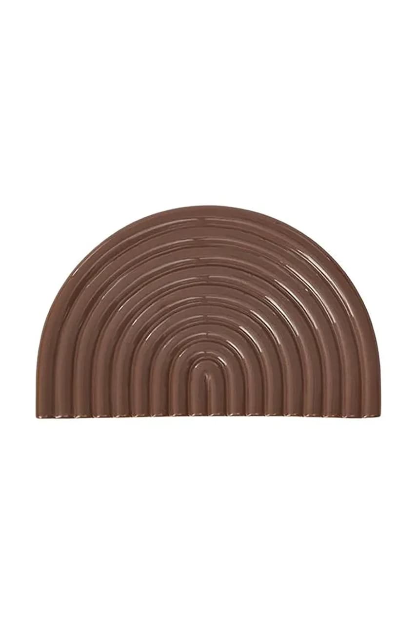 OYOY tavă decorativă Rainbow culoarea maro OYOY tavă decorativă Rainbow culoarea maro