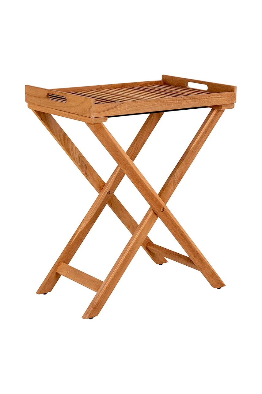 House Nordic masă pliantă cu tavă Ronda Tray Table culoarea bej House Nordic masă pliantă cu tavă Ronda Tray Table culoarea bej