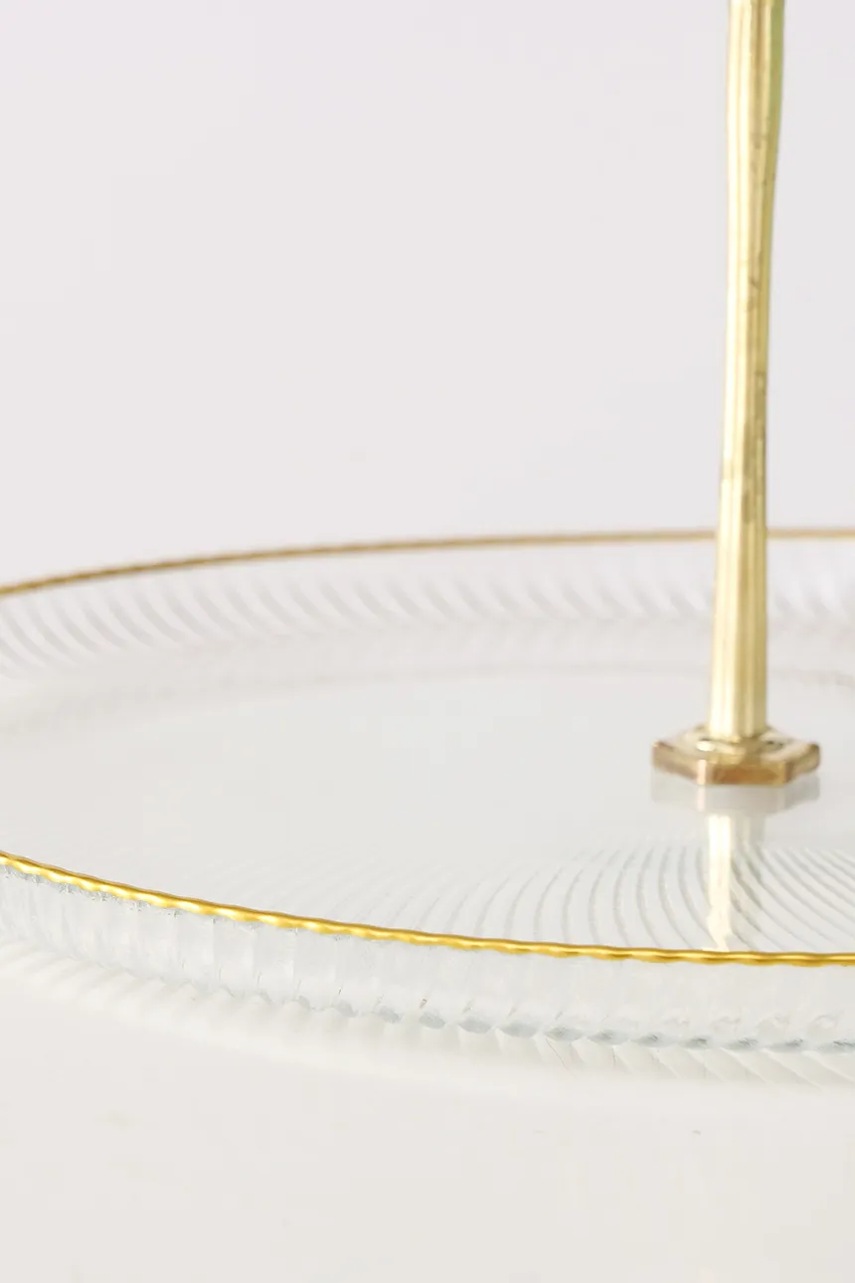 Boltze tortaállvány Mirol 25 cm átlátszó termék 2. képe