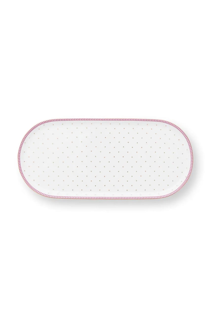 Pip Studio tavă de servit culoarea alb