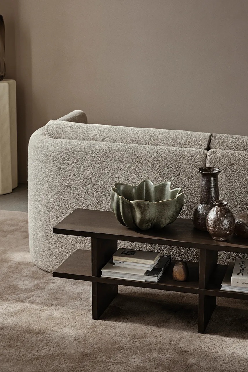 Διακοσμητικό μπολ ferm LIVING Nium χρώμα: πράσινο φωτογραφία