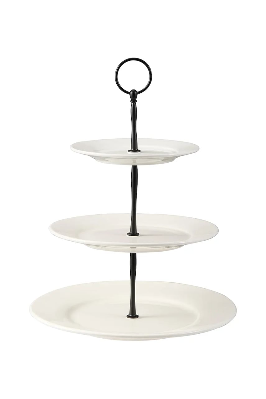 Dorre etajeră Kafi 31 x 25,8 cm culoarea alb