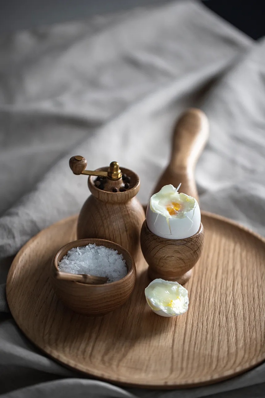 Δίσκος σερβιρίσματος Kay Bojesen 24,5 cm χρώμα: μπεζ φωτογραφία