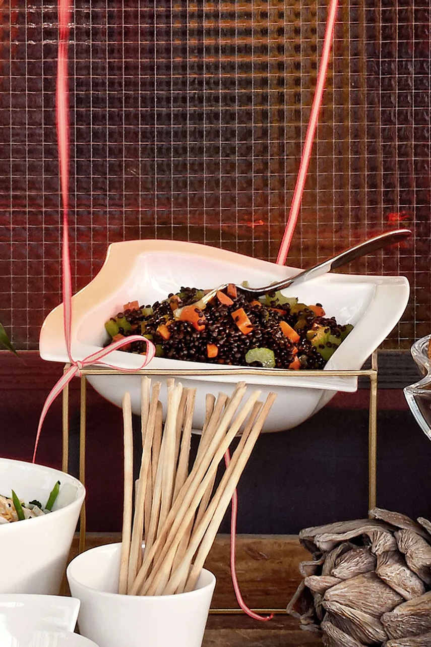 Γαβάθα Villeroy & Boch New Wave 33 x 33 cm χρώμα: πολύχρωμο φωτογραφία