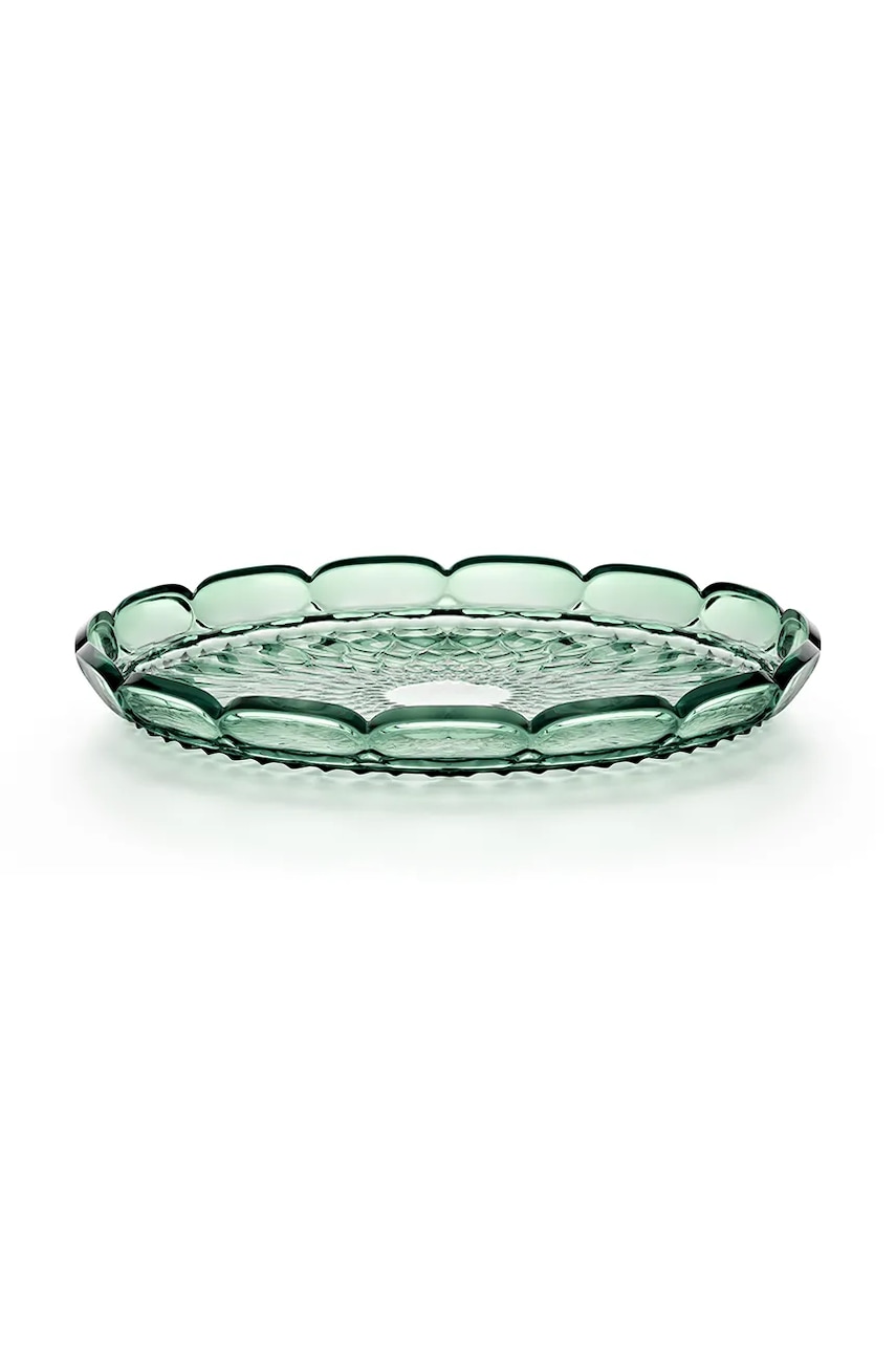 Guzzini tavă de servit Vanity 36 cm culoarea verde