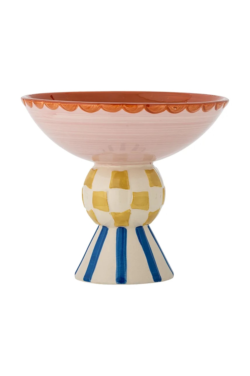 Bloomingville bol decorativ Bob 23,5 x 21 cm culoarea roz