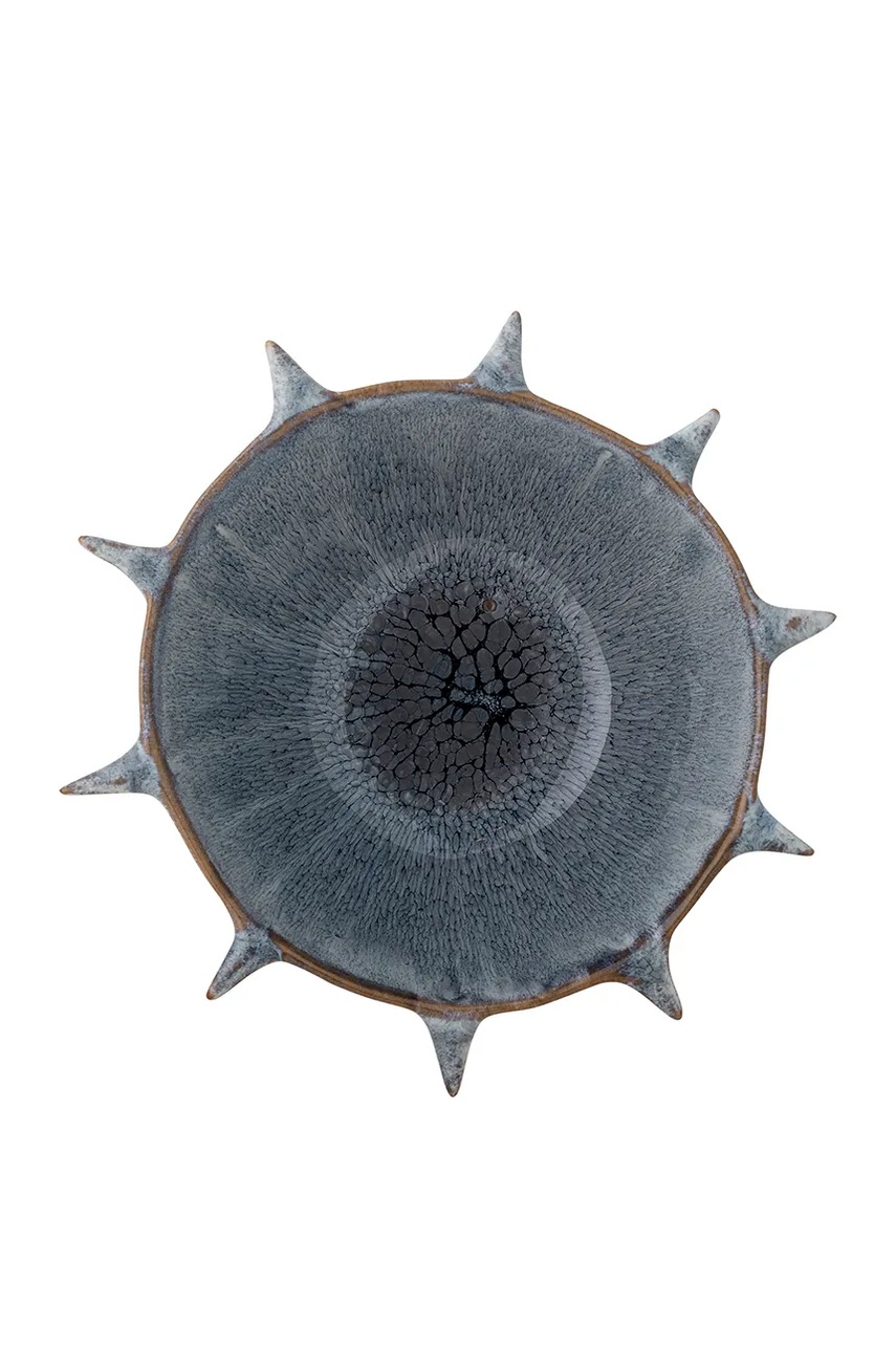 Διακοσμητικό μπολ Bloomingville Edie 22,5 x 8,5 cm χρώμα: μπλε φωτογραφία