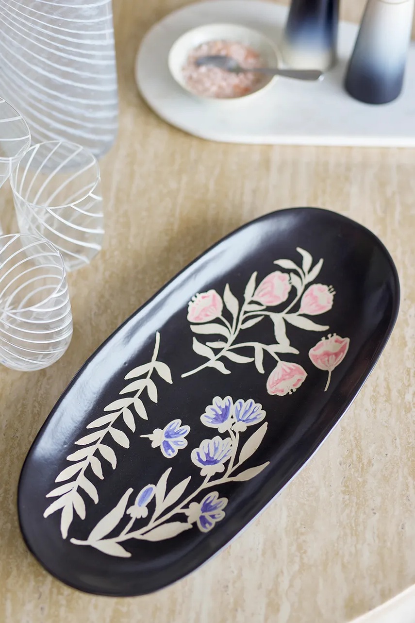 Δίσκος σερβιρίσματος Bloomingville 41 x 4 x 19,5 cm φωτογραφία