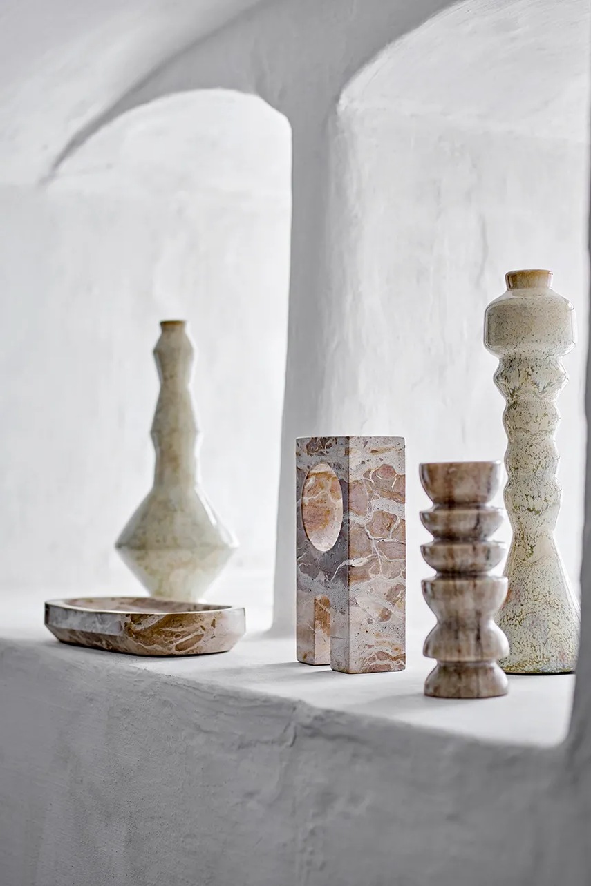 Διακοσμητικός δίσκος Bloomingville Shao 24,5 x 3,5 x 12,5 cm φωτογραφία