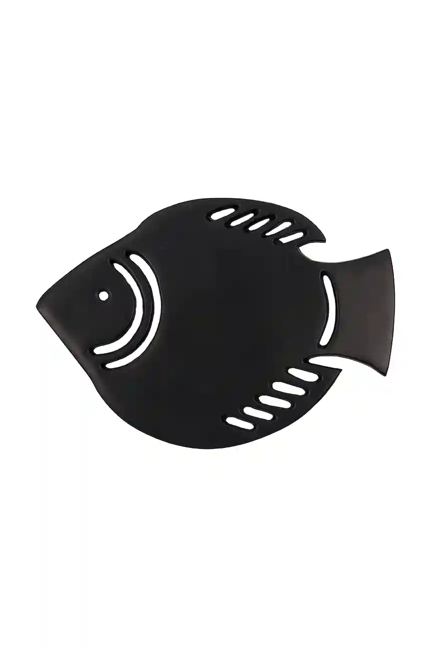 House Doctor suport pentru mâncăruri fierbinți HDViro 22 x 15 cm culoarea negru