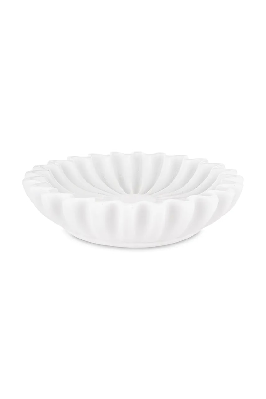 Сервировочная миска home & lifestyle 6 x 25 cm цвет белый Сервировочная миска home & lifestyle 6 x 25 cm цвет белый