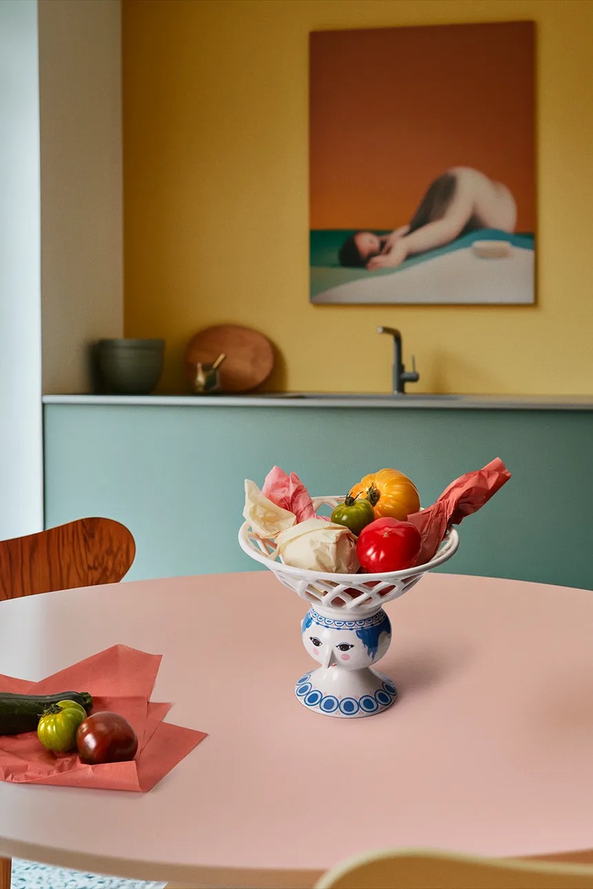 Διακοσμητικό μπολ Bjørn Wiinblad Dora 25 cm φωτογραφία