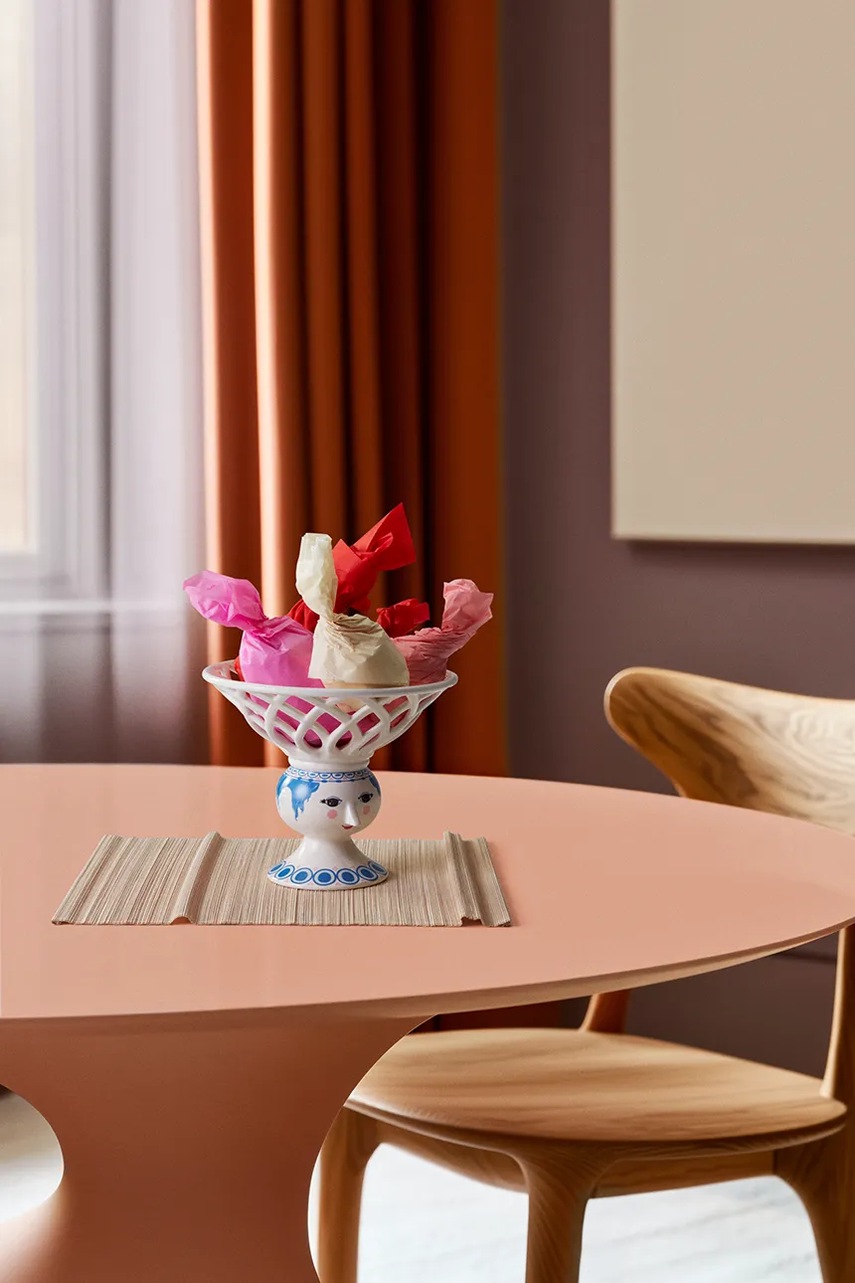 Διακοσμητικό μπολ Bjørn Wiinblad Dora 25 cm φωτογραφία