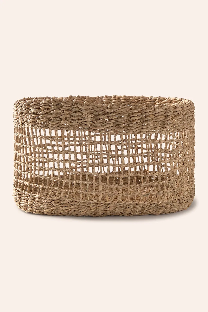 Calma House coș de depozitare Hanoi 38 x 24 x 20 cm culoarea portocaliu