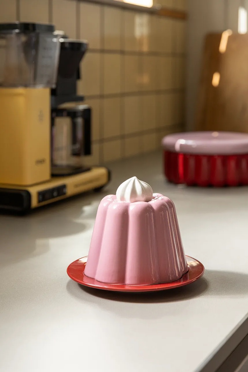 Talíř s pokličkou &amp;k amsterdam Cloche pudding 14 x 17 cm (obrázek 3)