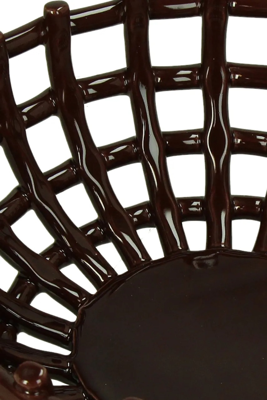 Διακοσμητικό μπολ home & lifestyle 10 x 24 x 24 cm φωτογραφία