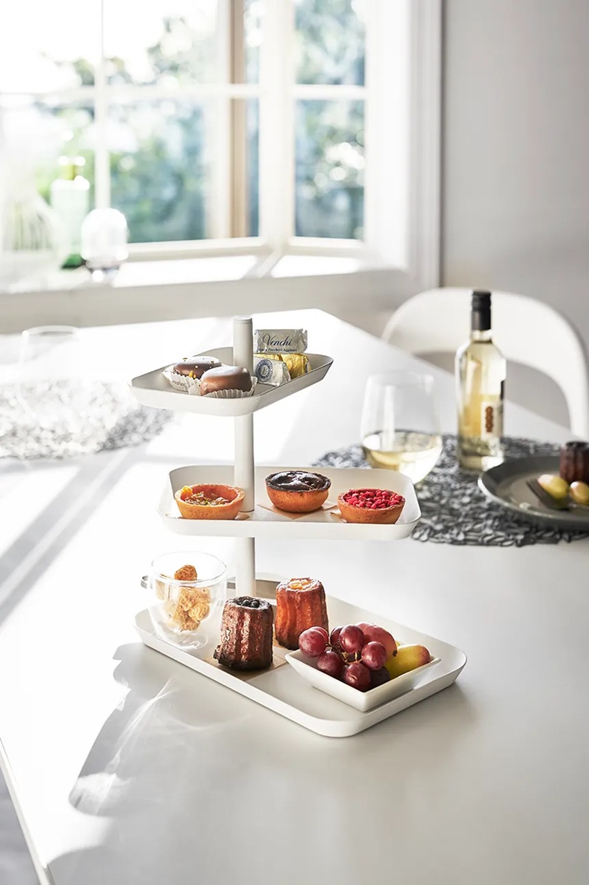 Βάση γλυκών Yamazaki χρώμα: άσπρο φωτογραφία