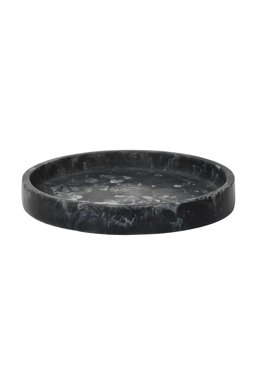 ferm LIVING tavă decorativă Mist 20 cm culoarea negru