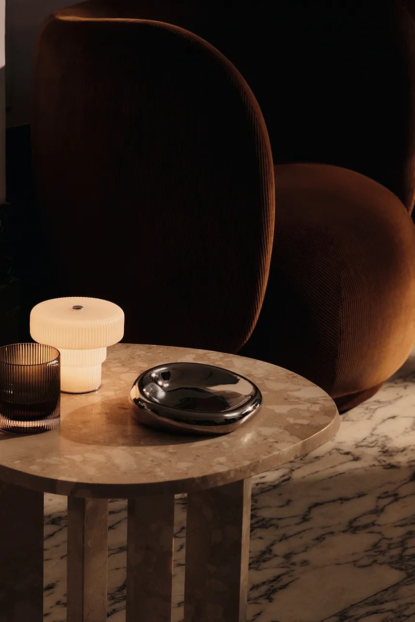 Διακοσμητικό μπολ ferm LIVING 18 x 4 cm φωτογραφία