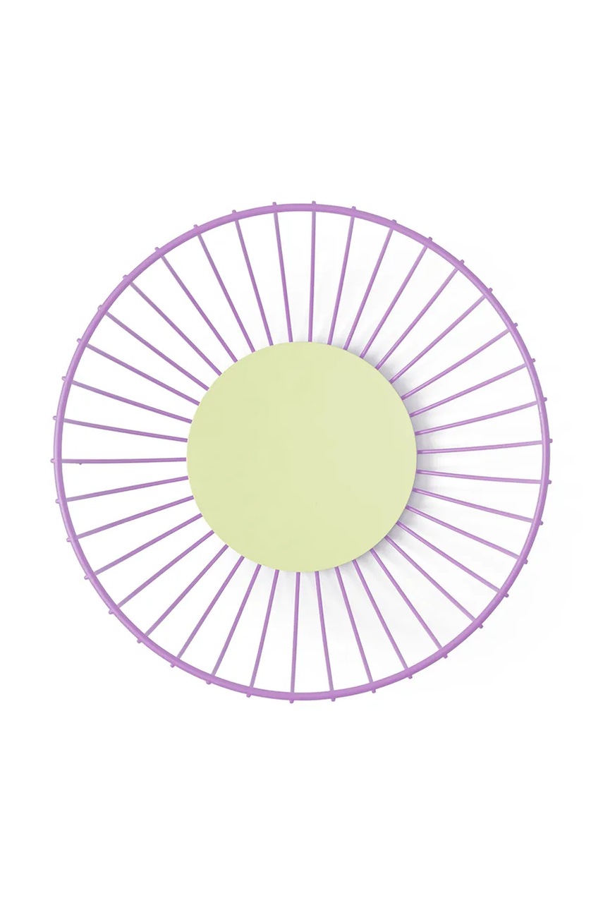 Καλάθι φρούτων Octaevo Iris 27 x 26 x 10,5 cm χρώμα: μοβ φωτογραφία