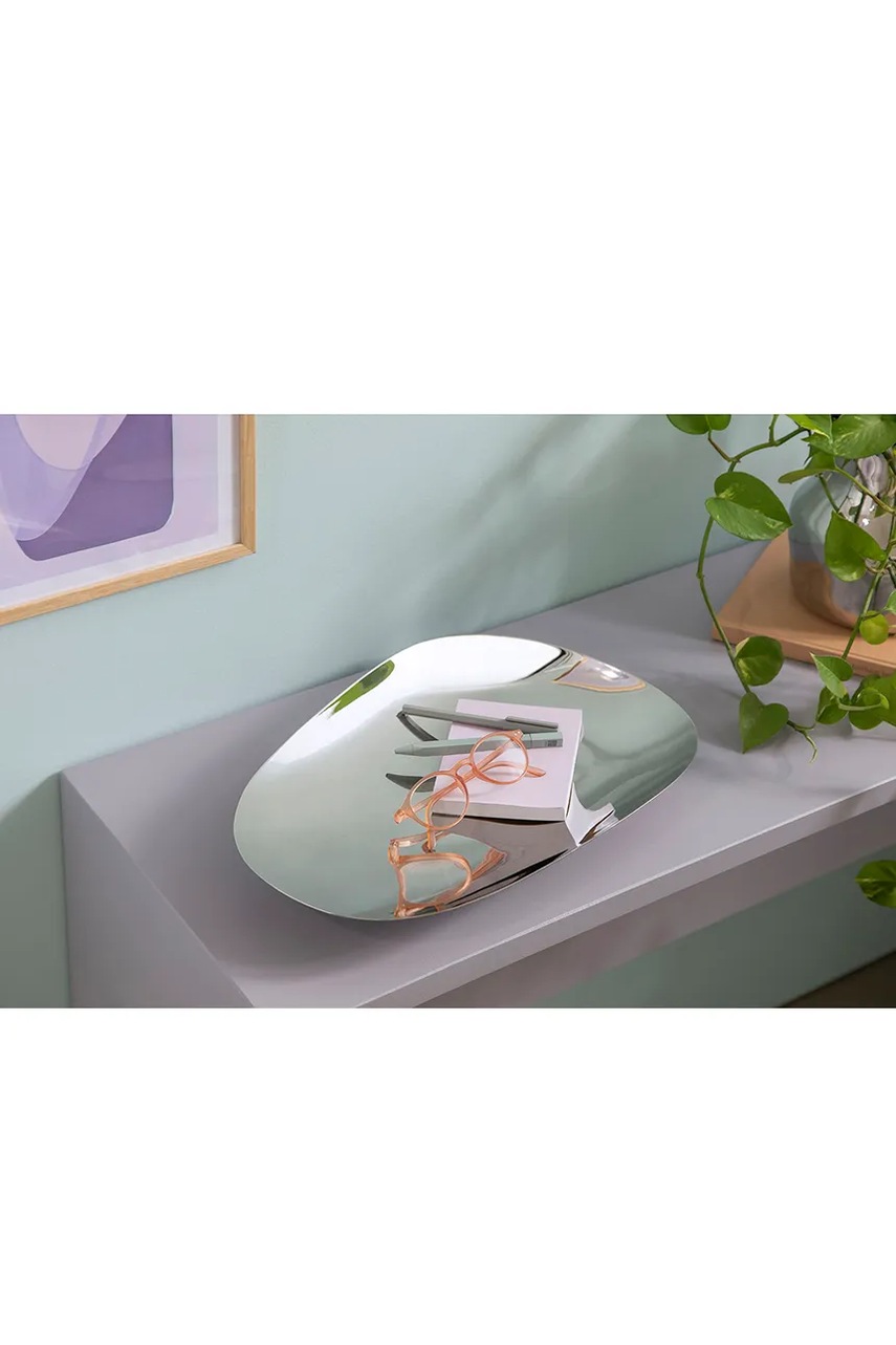 Διακοσμητικός δίσκος Gense Dorotea 42 x 5 cm χρώμα: γκρι φωτογραφία